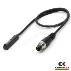 Senzor magnetic de proximitate cu conector M8 cu 3 pini pentru canal T CST-362 CAMOZZI Senzor magnetic de proximitate cu conector M8 cu 3 pini pentru canal T CST-362 CAMOZZI