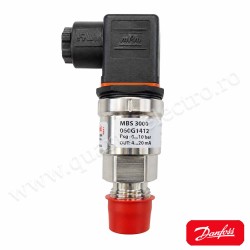Transmițător de presiune, MBS 3000, 0 bar - 10 bar, 0 psi - 145 psi DANFOSS