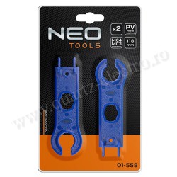 Set chei pentru conectori fotovoltaici MC3/MC4 NEO TOOLS