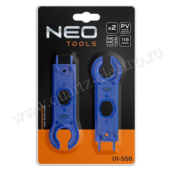 Set chei pentru conectori fotovoltaici MC3/MC4 NEO TOOLS