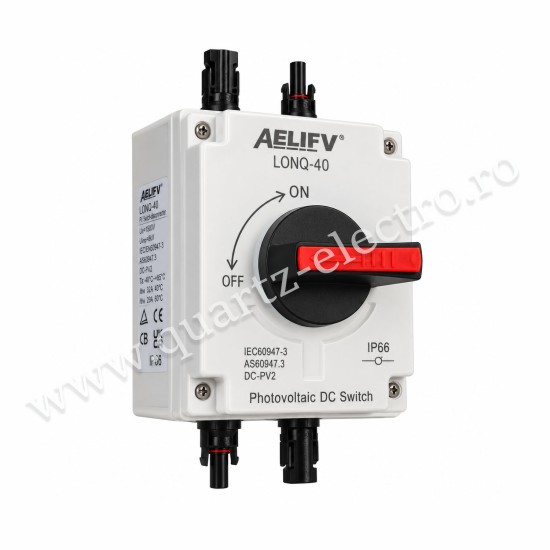 Separator fotovoltaic DC LONQ-40 4P 32A 1500V DC Separator fotovoltaic DC LONQ-40 4P 32A 1500V DC