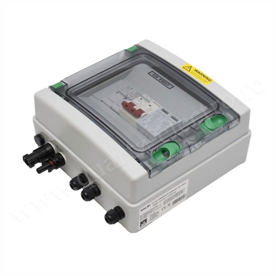 Tablou de Protectie la Sisteme Fotovoltaice cu 1 String - 500VDC / HA6 Tablou de Protectie la Sisteme Fotovoltaice cu 1 String - 500VDC / HA6
