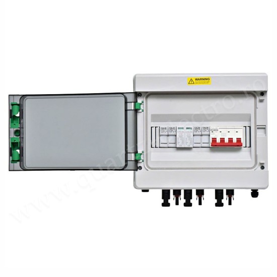 Tablou de Protectie la Sisteme Fotovoltaice cu 2 String - 1000VDC / HA12 Tablou de Protectie la Sisteme Fotovoltaice cu 2 String - 1000VDC / HA12