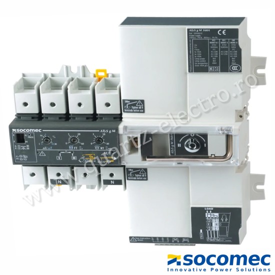 Comutator automat ATyS g M 2P 125A 230VAC ATSE SOCOMEC