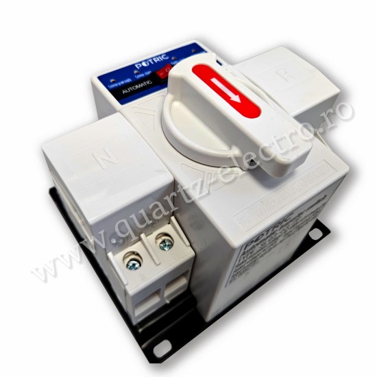 Potric – ATS / Manager de retea 2P 63A / monofazic Potric – ATS / Manager de retea 2P 63A / monofazic