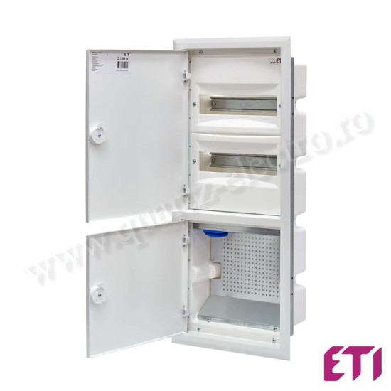 Cutie de distributie ERP12-4-2V MEDIA 4 randuri IP40 ETI Cutie de distributie ERP12-4-2V MEDIA 4 randuri IP40 ETI