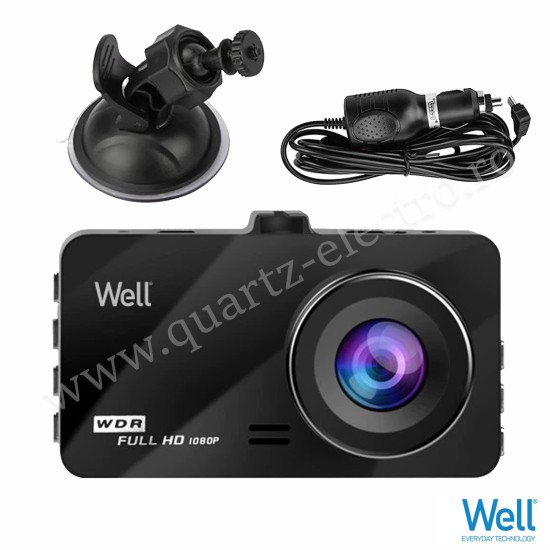 CAMERA AUTO WELL FOOTPRINT 4K, 1080P FULL HD, ECRAN 3" CAMERA AUTO WELL FOOTPRINT 4K, 1080P FULL HD, ECRAN 3"