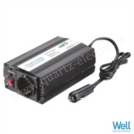 INVERTOR DE TENSIUNE 24V - 220V, 150W, USB WELL