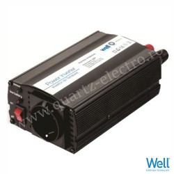 INVERTOR DE TENSIUNE 24V - 220V, 600W, USB WELL