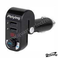 MODULATOR FM AUDIO BLUETOOTH 2X USB PEIYING