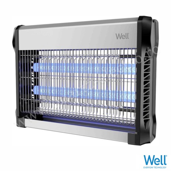 APARAT ELECTRIC ANTI INSECTE CU LUMINA UV, 20W, 80MP, 220-240V, 50Hz WELL APARAT ELECTRIC ANTI INSECTE CU LUMINA UV, 20W, 80MP, 220-240V, 50Hz WELL