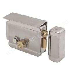 YALA ELECTROMAGNETICA CU BUTON PENTRU EXTERIOR CU MONTARE PE STANGA SX-11L YALA ELECTROMAGNETICA CU BUTON PENTRU EXTERIOR CU MONTARE PE STANGA SX-11L