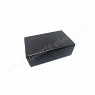 Cutie cu auto-inchidere 61x36x25 mm negru pentru montaje electronice
