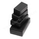 Cutie cu auto-inchidere 71x41x23 mm negru pentru montaje electronice Cutie cu auto-inchidere 71x41x23 mm negru pentru montaje electronice