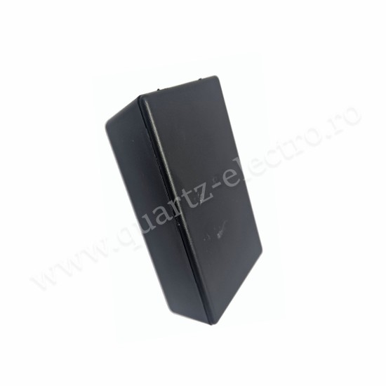 Cutie cu auto-inchidere 71x41x23 mm negru pentru montaje electronice Cutie cu auto-inchidere 71x41x23 mm negru pentru montaje electronice