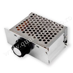 Modul variator / regulator de tensiune alternativa cu Triac in carcasa metalica 220V 4000W 