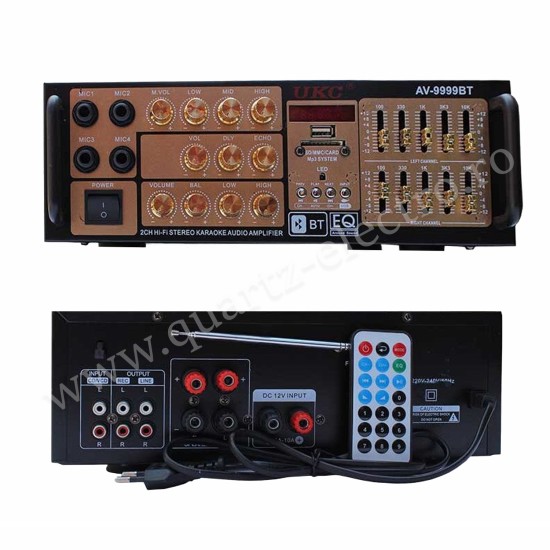 Amplificator Camera 2x45W SD USB BLUETOOTH Amplificator Camera 2x45W SD USB BLUETOOTH