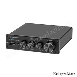 AMPLIFICATOR AUDIO STEREO 2X100W KRUGER MATZ AMPLIFICATOR AUDIO STEREO 2X100W KRUGER MATZ