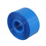 Folie termocontractabila pentru acumulatori albastru 130mm 1m