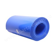 Folie termocontractabila pentru acumulatori albastru 280mm 1m