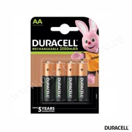 Baterii Reincarcabile AA LR6 Ni-MH 1.2V 2500mAh DURACELL Blister 4 bucati