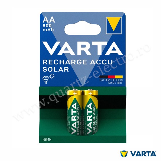 Baterii Reincarcabile AA LR6 Ni-MH 1.2V 800mAh VARTA Blister 2 bucati