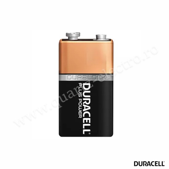 Baterie Alcalina 9V 6F22 6LR61 DURACELL Baterie Alcalina 9V 6F22 6LR61 DURACELL