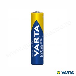 Baterii alcaline Longlife Power AAA LR3 1.5V VARTA Blister 4 bucati Baterii alcaline Longlife Power AAA LR3 1.5V VARTA Blister 4 bucati