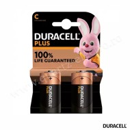 Baterii Alcaline C R14 1.5V DURACELL Blister 2 bucati