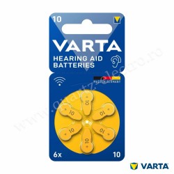 Baterii Varta 10 pentru Aparatele Auditive Blister 6 bucati Baterii Varta 10 pentru Aparatele Auditive Blister 6 bucati