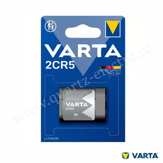 Baterie Litiu 6V 2CR5 1400mAh VARTA Baterie Litiu 6V 2CR5 1400mAh VARTA