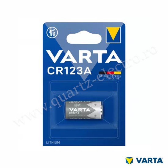 Baterie Litiu 3V CR123A 1430mAh VARTA Baterie Litiu 3V CR123A 1430mAh VARTA