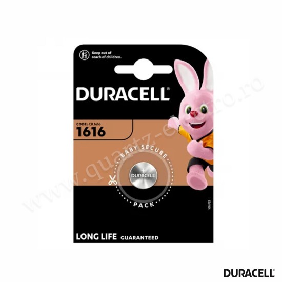 Baterie Litiu 3V CR1616 55mAh DURACELL Baterie Litiu 3V CR1616 55mAh DURACELL