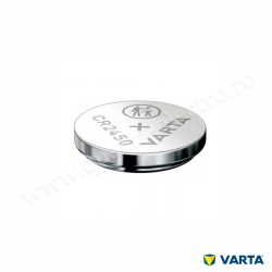 Baterie Litiu 3V CR2450 570mAh VARTA Baterie Litiu 3V CR2450 570mAh VARTA