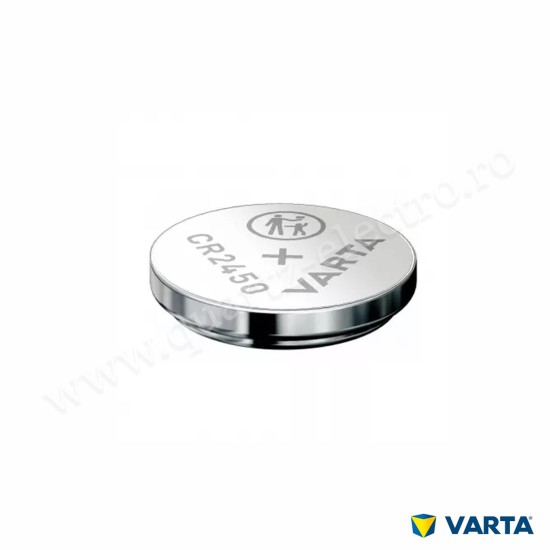 Baterie Litiu 3V CR2450 570mAh VARTA