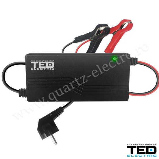 INCARCATOR PENTRU ACUMULATORI AUTO 12V/10A TED