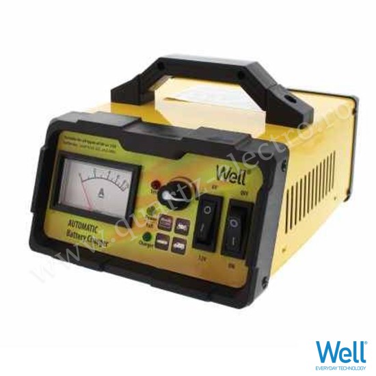 REDRESOR BATERIE AUTO WELL 6V/12V 10A WELL