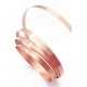 Banda cupru pentru sudura acumulatorilor 18650 0.2 x 10mm x 1m Banda cupru pentru sudura acumulatorilor 18650 0.2 x 10mm x 1m