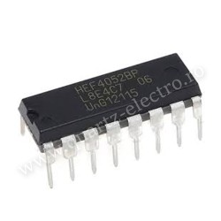 Circuit integrat HEF4052 Circuit integrat HEF4052