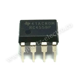Circuit integrat RC4558 Circuit integrat RC4558