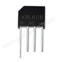 Punte redresoare 6A 600V Punte redresoare 6A 600V