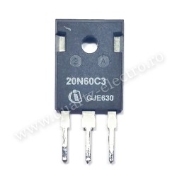 Tranzistor mosfet 20N60C3 Tranzistor mosfet 20N60C3