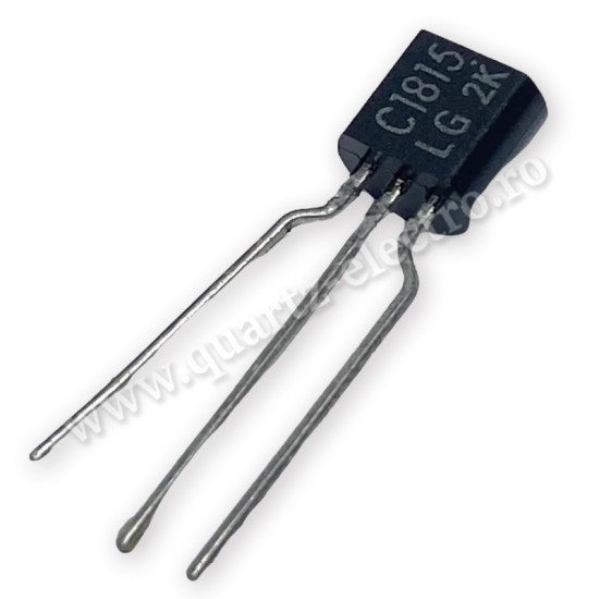 Tranzistor NPN bipolar 60V 150mA 400mW TO92