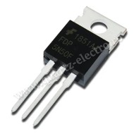 Tranzistor unipolar N-MOSFET 60V 60A 60W Carcasa TO220 16mΩ 