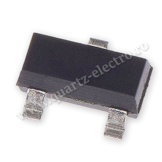 Tranzistor N-MOSFET unipolar 25V 0,22A 0,35 W SOT23