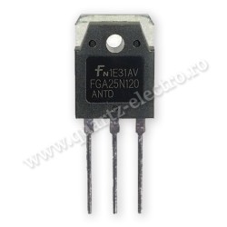 Tranzistor IGBT, NPN, 1,2KV 50A 312W TO3-P Tranzistor IGBT, NPN, 1,2KV 50A 312W TO3-P