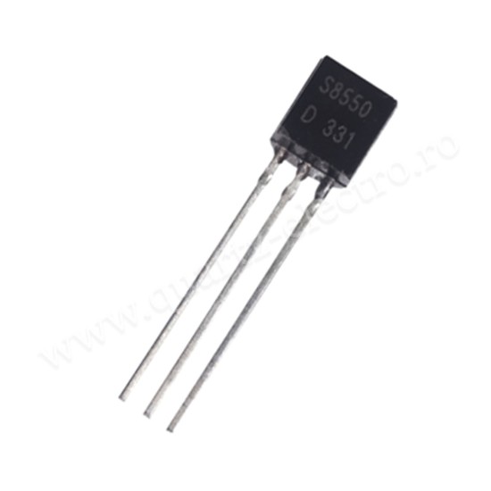 S8550 Bipolar (BJT) Transistor PNP 25V 0.5A 100MHz 1W