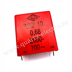 Condensator WIMA MKP10 0,68uF 2000- 700~ 10% Condensator WIMA MKP10 0,68uF 2000- 700~ 10%