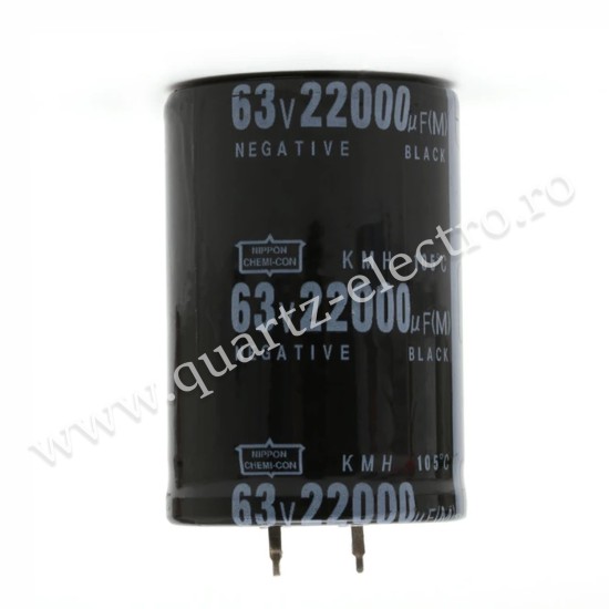 Condensator electrolitic 22000UF 16V Nippon Condensator electrolitic 22000UF 16V Nippon