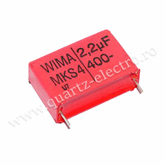 Condensator MKS4 2.2 µF 400VDC Condensator MKS4 2.2 µF 400VDC